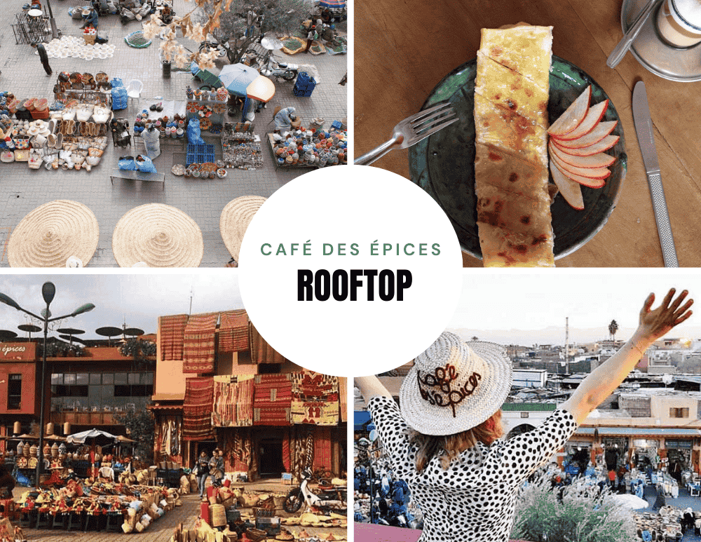 Café des Épices Rooftop in Marrakech