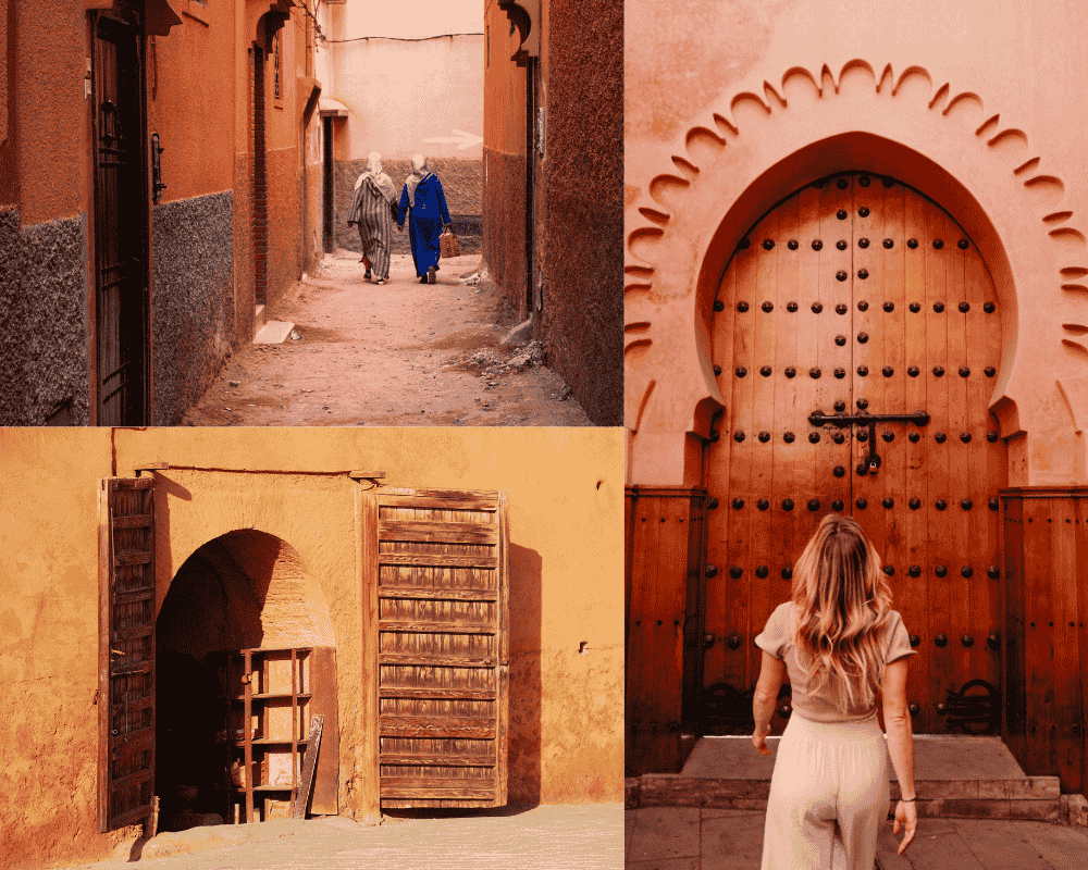 Eine helfende Hand in der Medina