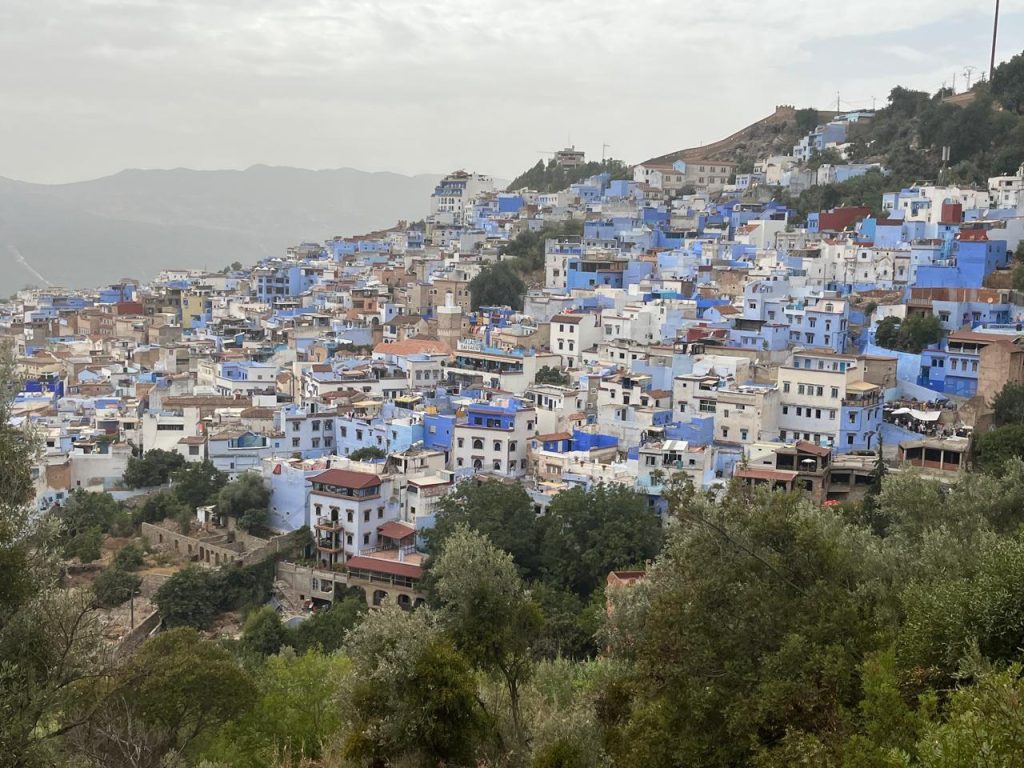Die blaue Stadt Chefchaouen in Marokko
